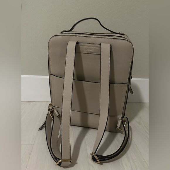 Calpak Kaya 15 inch Laptop Backpack in Color Stone - Picture 3 of 10